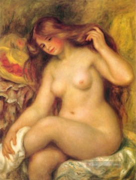 Badende mit Blondes Haar Pierre Auguste Renoir Ölgemälde
